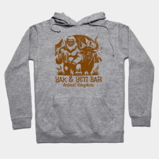 The Yak and Yeti Bar Restaurant in Orlando Asia distressed look Hoodie